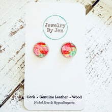 Load image into Gallery viewer, Stud Earrings: Spring Splash