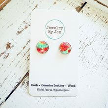 Load image into Gallery viewer, Stud Earrings: Spring Splash