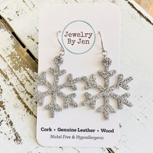 Load image into Gallery viewer, Snowflake: Fine Silver Glitter