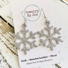 Load image into Gallery viewer, Snowflake: Fine Silver Glitter