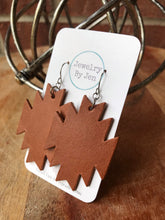 Load image into Gallery viewer, Southwest Earrings: Brown