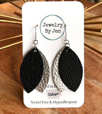 Black Fine Glitter XL Bar – Jewelry By Jen LLC